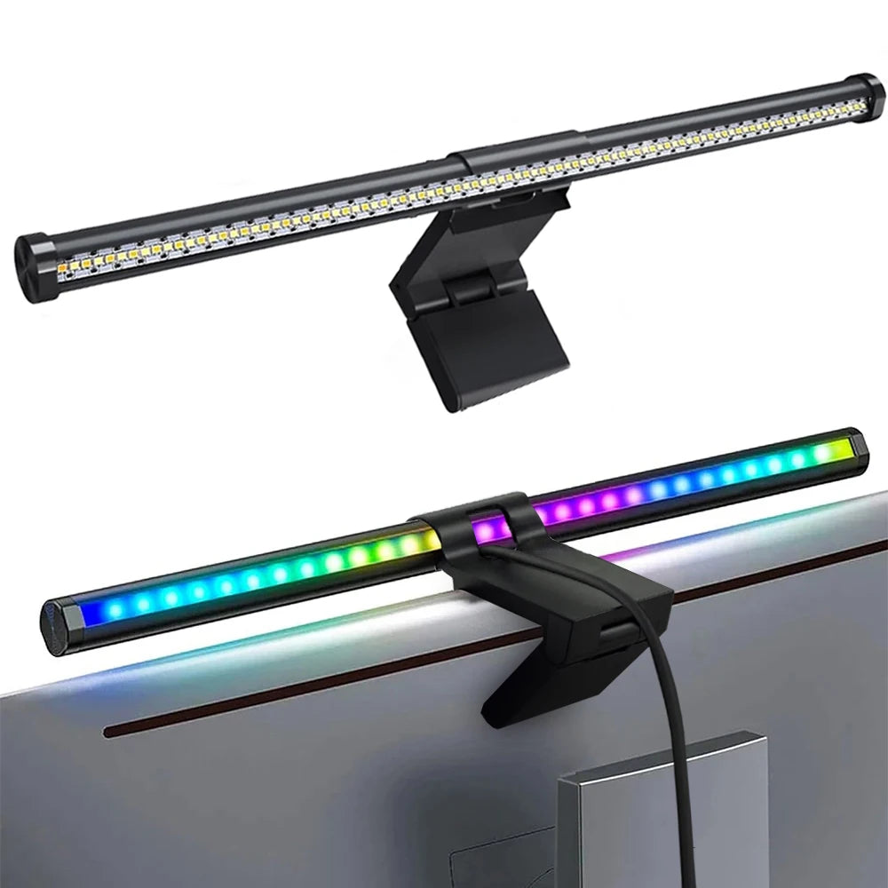 LED Monitor Light Bar — RGB Desk Lamp for Work & Gaming