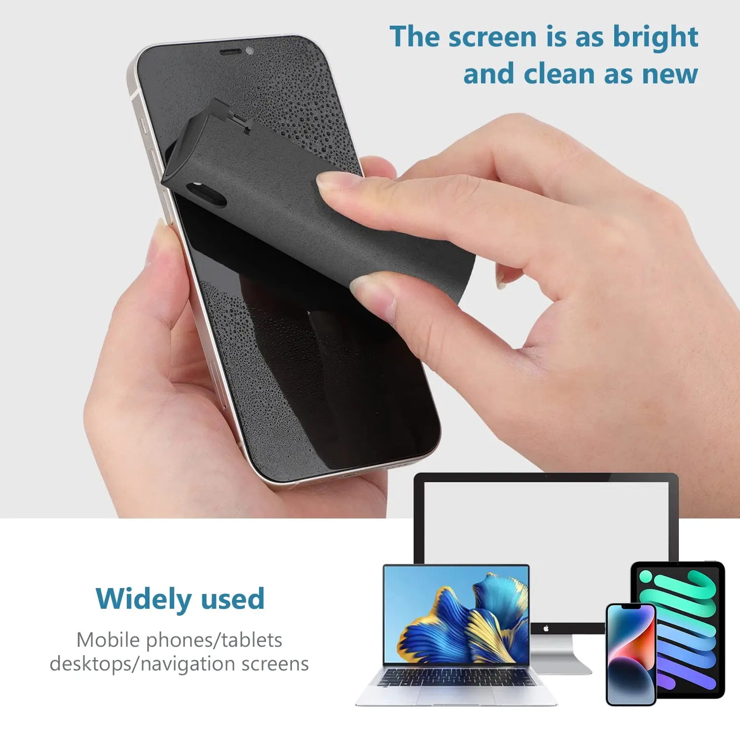 2-in-1 Ultimate Screen Cleaner & Microfiber Mist