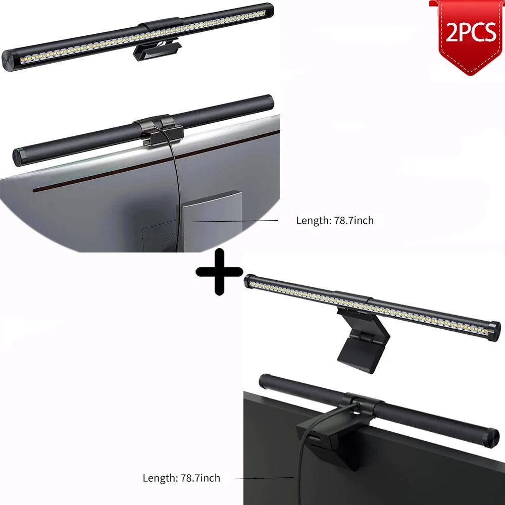 LED Monitor Light Bar — RGB Desk Lamp for Work & Gaming