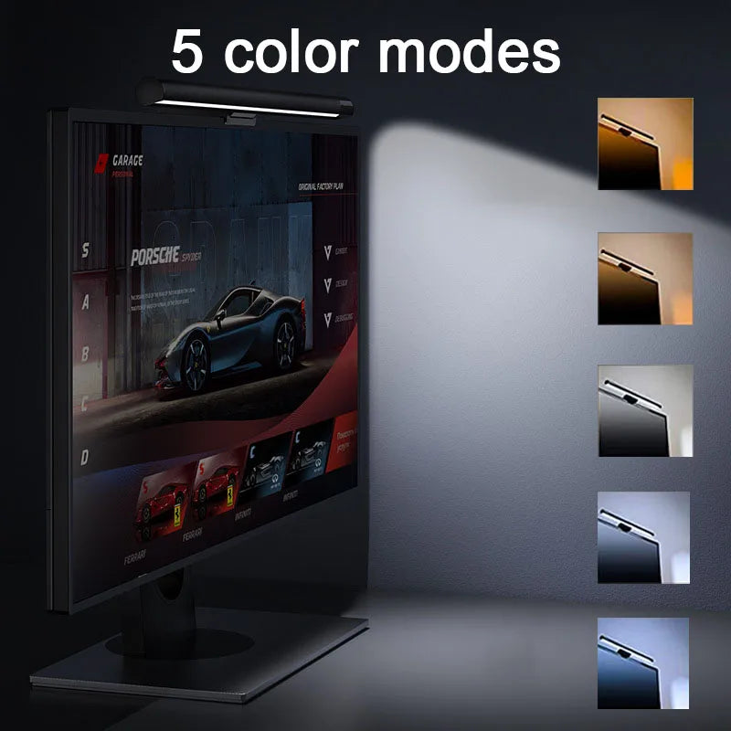 LED Monitor Light Bar — RGB Desk Lamp for Work & Gaming