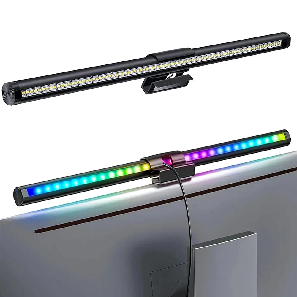 LED Monitor Light Bar — RGB Desk Lamp for Work & Gaming