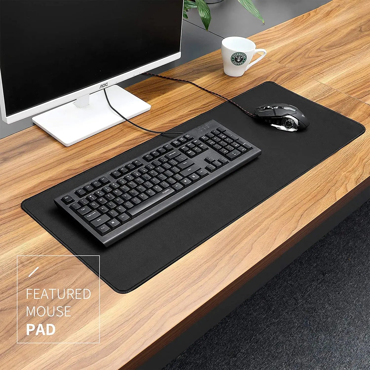 XXL Desk Mouse Pad — Large Non-Slip Gaming & Office Mat