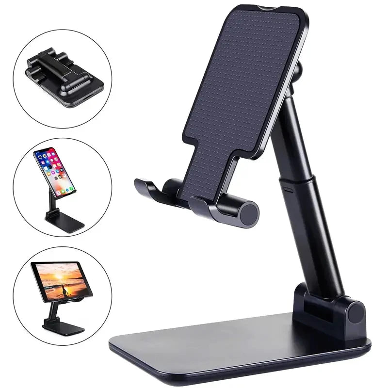 Adjustable Ergonomic Desk Holder for Smartphones & Tablets