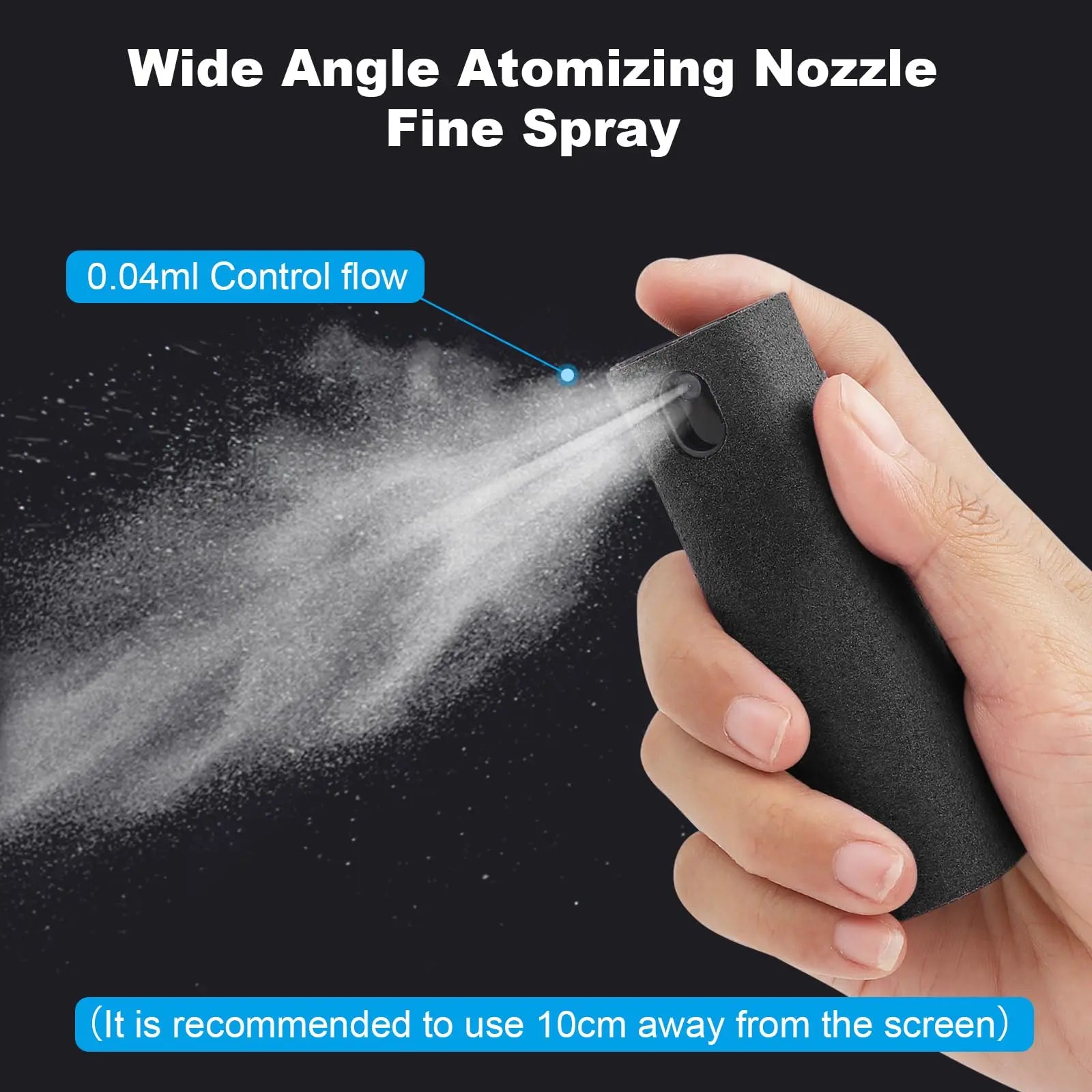 2-in-1 Ultimate Screen Cleaner & Microfiber Mist