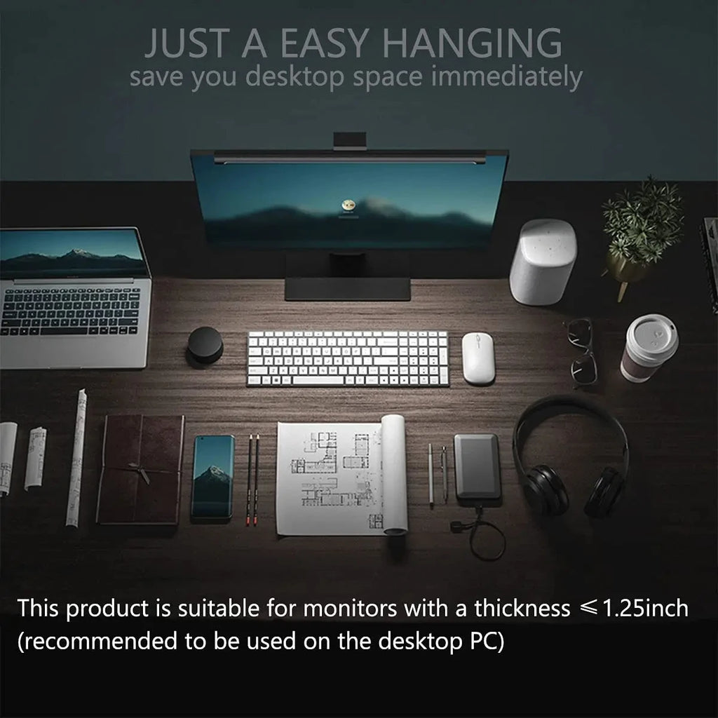 LED Monitor Light Bar — RGB Desk Lamp for Work & Gaming